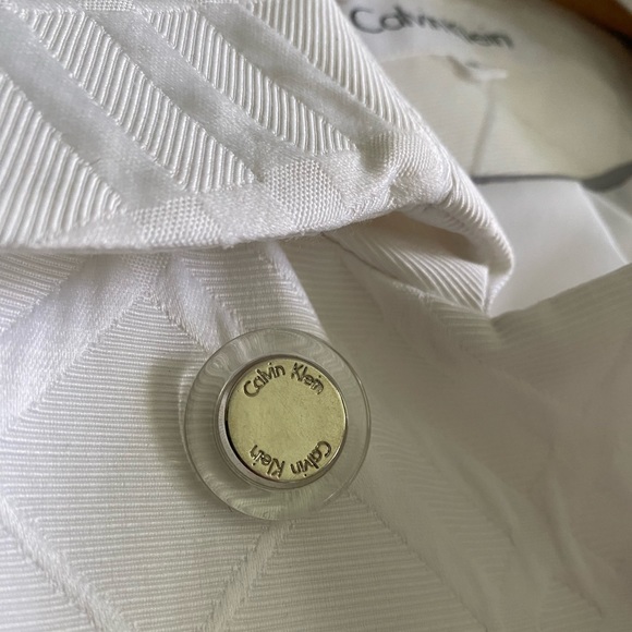 Calvin Klein Double-Breasted Coat - Picture 4 of 5